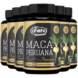 6x Maca Peruana Premium Puro 6 Potes = 720 Caps Frete Grátis