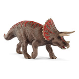 Schleich Triceratops Niño Dinosaurio Herbívoro Café Juguete