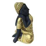 Buda Hindu Tailandês Dormindo Riqueza E Prosperidade Dourado