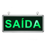 Placa De Sinalização Para Saída De Led Un-15 Unik - 220v