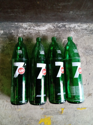 Botellas Vidrio Retornables 7up 1,25litros