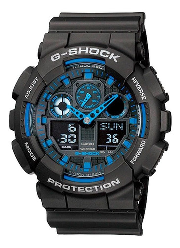 Reloj Casio G-shock Ga-100-1a2dr Análogo-digital