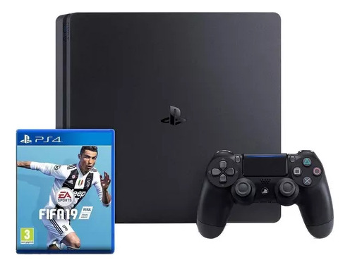 Sony Playstation 4 1tb Perfecto Estado - Negro