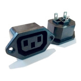 Ficha Conector C13 Unica 15a Hembra Gabinete Fuentes Packx10