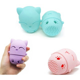 Porta Esponja Maquillaje Beauty Blenders Gatito Silicona