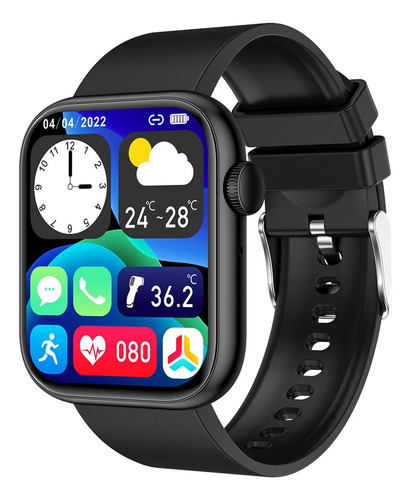 Reloj Inteligente Lanwo Qx7 Con Bluetooth Call, Pantalla Hd