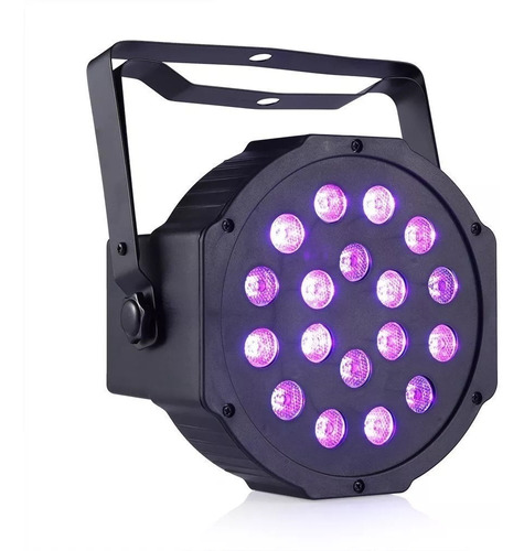 Proton Tacho Luz Negra Uv 18 Led Dmx Audioritmico Fluo 2018