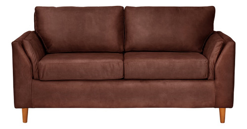 Sofa Milan 2c Cuero Kentucky Café Moro