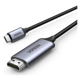 Ugreen Cable Usb Tipo C 3.1 A Hdmi 4k Thunderbolt 18gbps