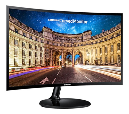 Monitor Samsung Led 24'' Curvo Full Hd Cf390 Negro Gamer