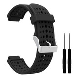 Pulseira Silicone Garmin Forerruner 235 735xt 220 630 Preto 