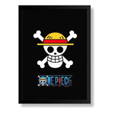 Quadro Decorativo Poste One Piece Classico Piratas