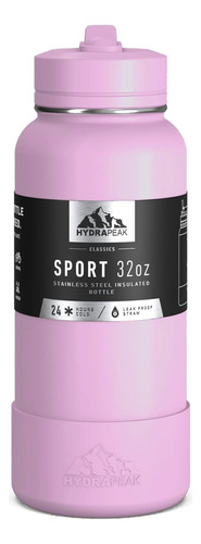Botella Sport Térmica Hydrapeak De 32oz Con Asa Y Popote