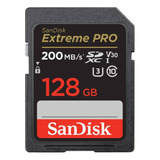 Tarjeta Sd Sandisk Extreme Pro 128gb 200mb/s