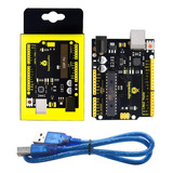 Keyestudio Placa De Desarrollo V4.0 Para Arduino Uno R3 Con.