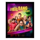 Quadro Decorativo The Big Bang Theory Sheldon Penny
