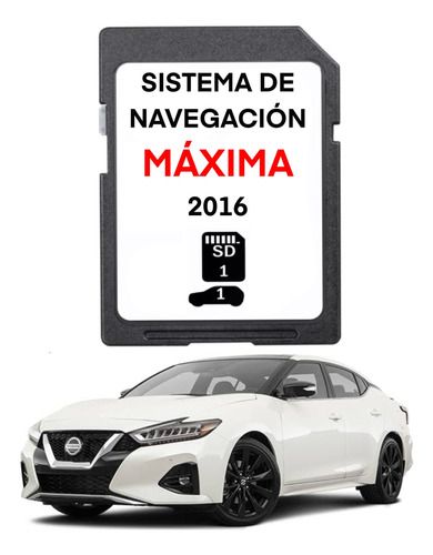 Tarjeta De Navegación Nissan Maxima 2016  Sd Gps Mapas