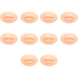 Diydeg Labios Falsos, 10 Piezas De Silicona Suave, Flexible,