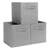 Caja De Almacenamiento, Paquete De 3 Cubos De Almacenamiento