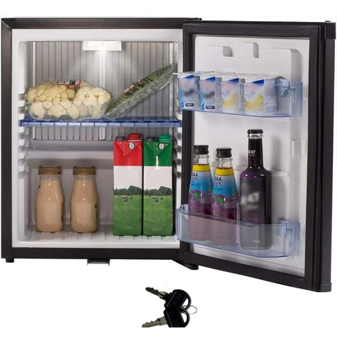 Smeta Mini Refrigerador Con Cerradura, Compacto, Bloqueable,