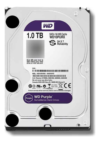 Wd Disco Duro 1tb Purx 1