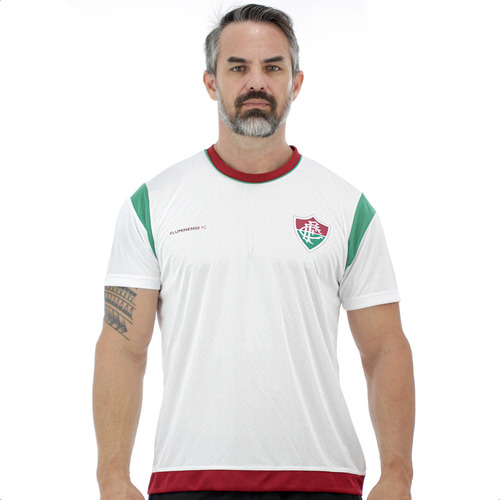 Camisa Tricolor Carioca Fluminense Oficial Retrô Casual Nfe