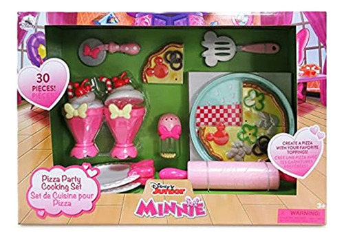 Juego De Cocina Para Fiesta De Pizza Minnie Mouse