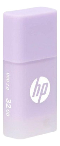 Unidad De Memoria Flash Usb Hp 32 Gb Color Lila. Hpfd168p-32