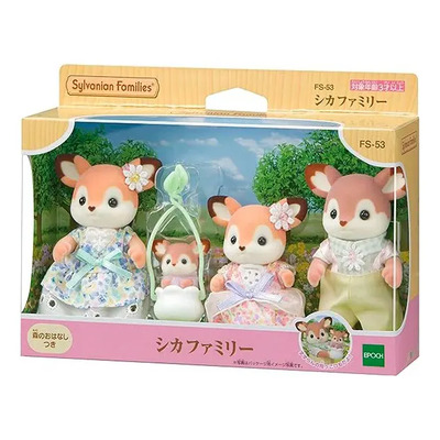 Sylvanian Families Familia Ciervo Deer Set Ternurines Japon | Envío gratis