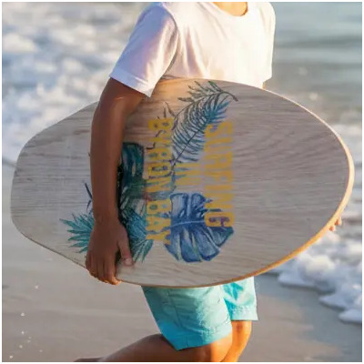 Tabla De Skimboard De Playa Para Niños. Marrón