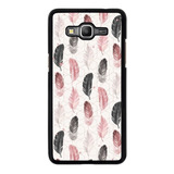 Funda Protector Para Samsung Galaxy Plumas Colores Moda