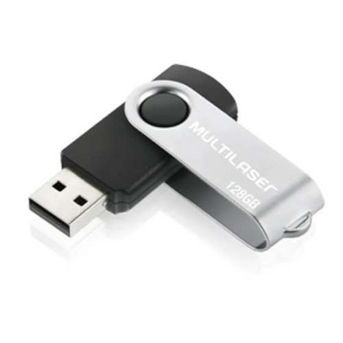 Pen Drive Twist 128gb Usb Leitura 10mb/s E Gravação 3mb/s 