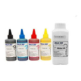 Tinta Textil (cmyk) + Tinta Blanca 5000ml Para Impresora Dtg