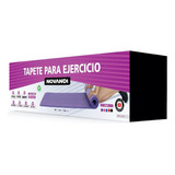 Tapete De Ejercicio De 10 Mm Para Yoga, Pilates Y Fitness Color Azul