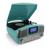 Tocadiscos Retro Trexonic Con Bluetooth, Reproductores De Cd