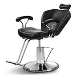 Sillón Barbero Reclinable Hidráulico 360° Roll.