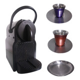 Maquina Café Nespresso Inissia + Kit Tazas Collection Usado