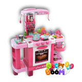 Cocina Cocinita Infantil Luz Y Sonido Horno Grande