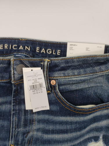 Jeans American Eagle Black Skinny 
