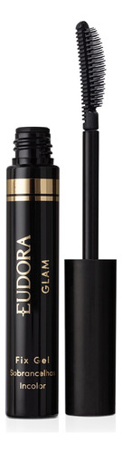 Eudora Glam Gel Fixador De Sobrancelhas Incolor 4g Cor Preto