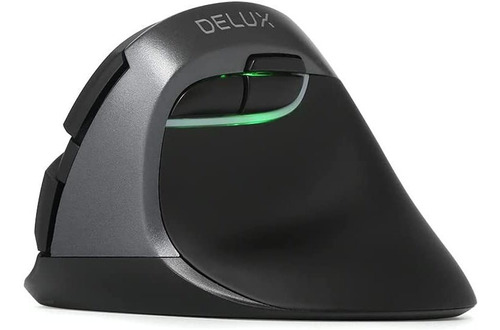 Mouse Vertical Delux Inalámbrico Ergonómico 4000dpi Con Bt