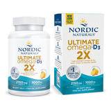 Nordic Naturals Ultimate Omega 2x Con Vitamina D3, Sabor A L