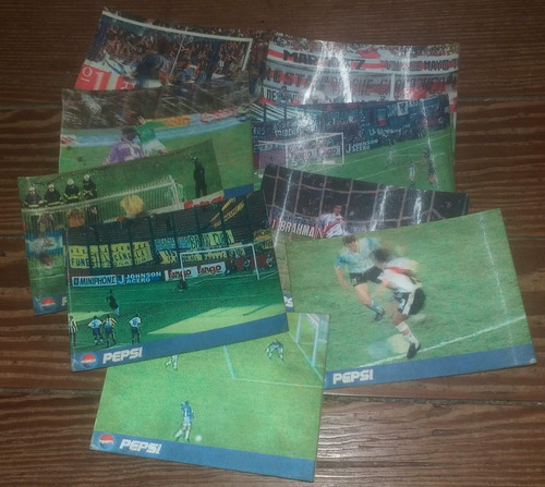 Cards Tarjetas Pepsi Futbol Hologramas