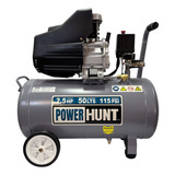 Compresor De Aire Eléctrico Portátil Powerhunt Comphkit50l 50l 2.5hp 110v Azul