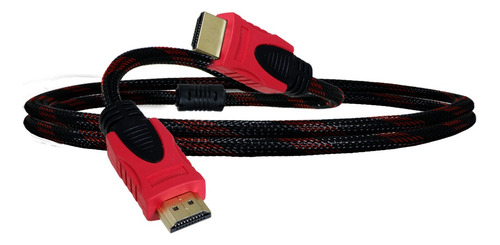 Cable Hdmi 1 Metro Full Hd 1080p Laptop Pc Tv Xbox 360 Ps3