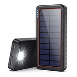 Cargador Portátil Solar Power Bank 26800mah Cargador S...