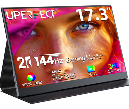 Uperfect Uplays J9 144 Hz Monitor De Jogos Portátil De 17,3 