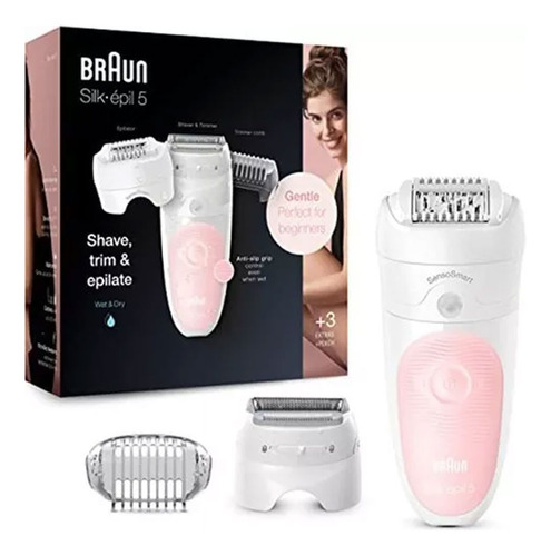 Depiladora Braun Silk Epil Series 5 5620 Shaver 3 En 1