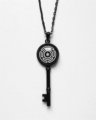 Collar Llave Hecate Strophalos Wicca Gotico