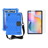 Combo Cristal Y Estuche Antishock Para Samsung Tab S6 Lite